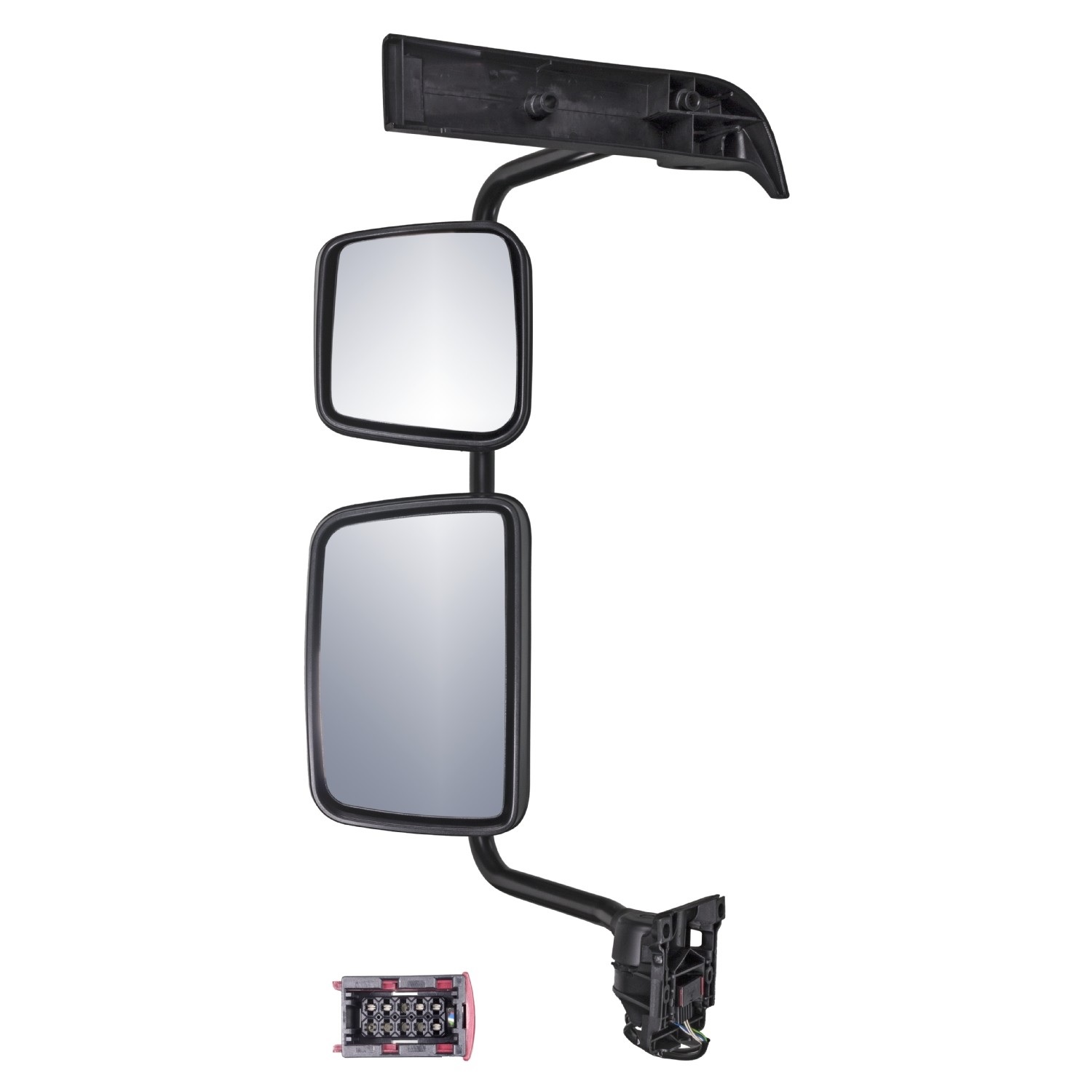 Zrcadlo hlavní dvojité 24V L RVI C/D Euro 6 od 2013,Midlum od 2006, DAF LF, VOLVO FE/FL