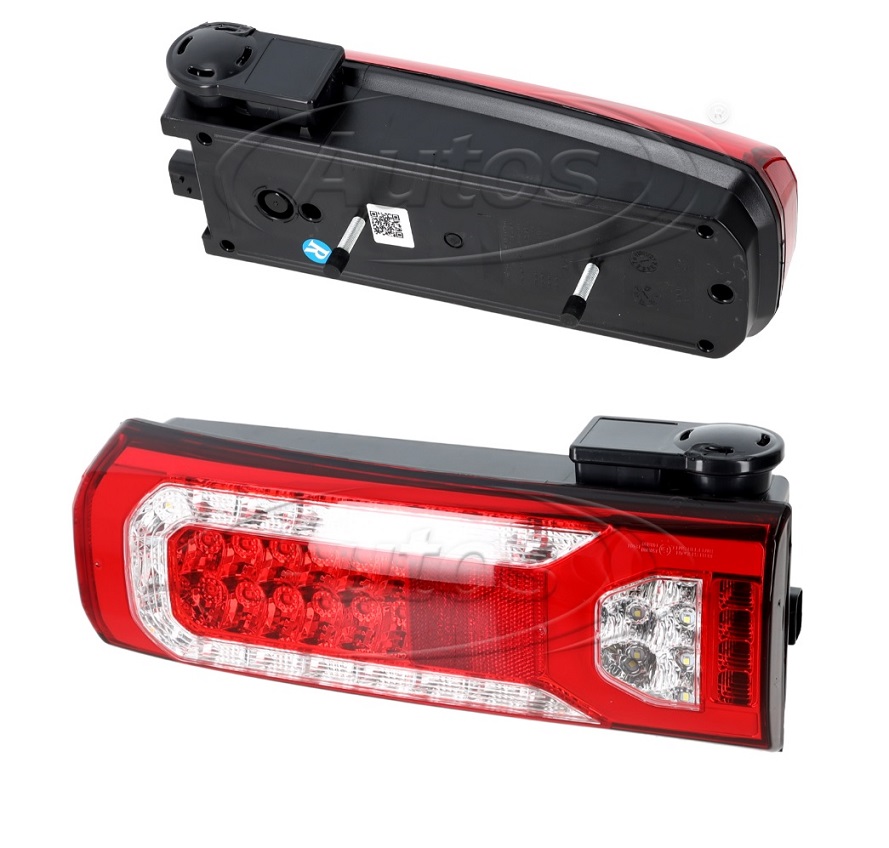 Svítilna zadní FULL LED P MERCEDES Actros MP5 se signalizací couvání, bez osvětlení SPZ