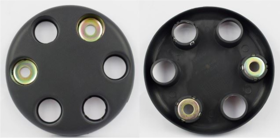 Kryt kola plastový 6 děr/ 170mm s podložkami IVECO Daily I/II/III/IV/V/VI