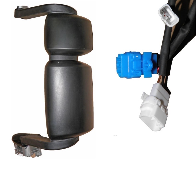 Zrcadlo hlavní dvojité 24V R300/ R1200 L IVECO E.Cargo I-III od 01.1991, Stralis, Tector