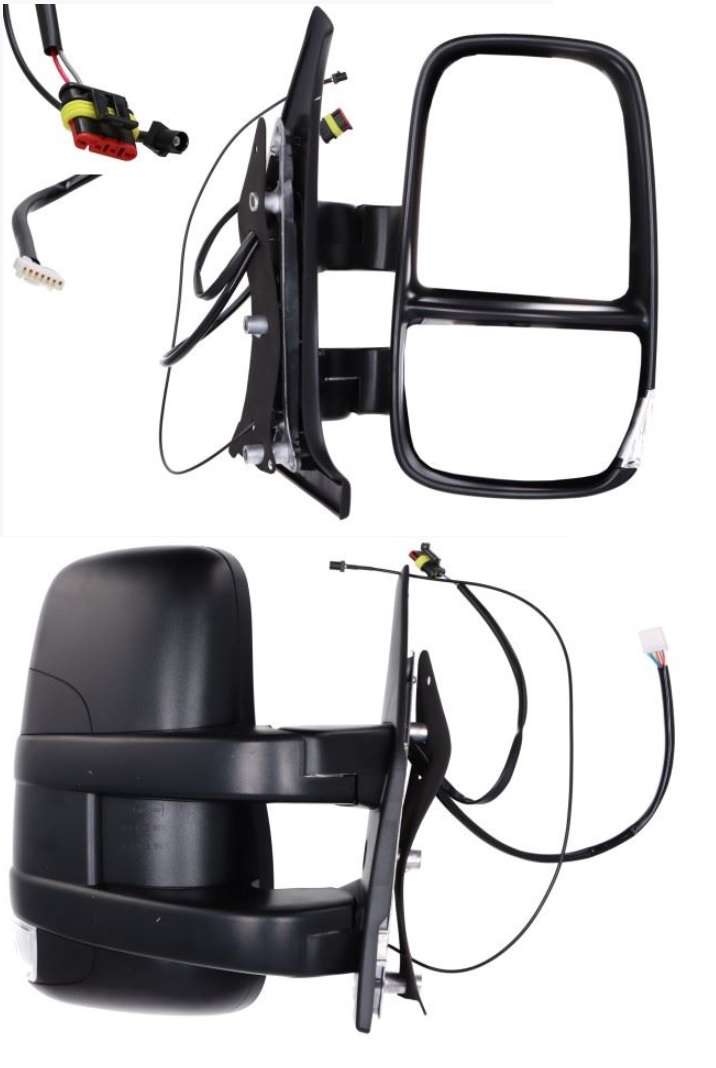 Zrcadlo hlavní - krátké rameno, vyhřévané 12V P IVECO Daily od 2006