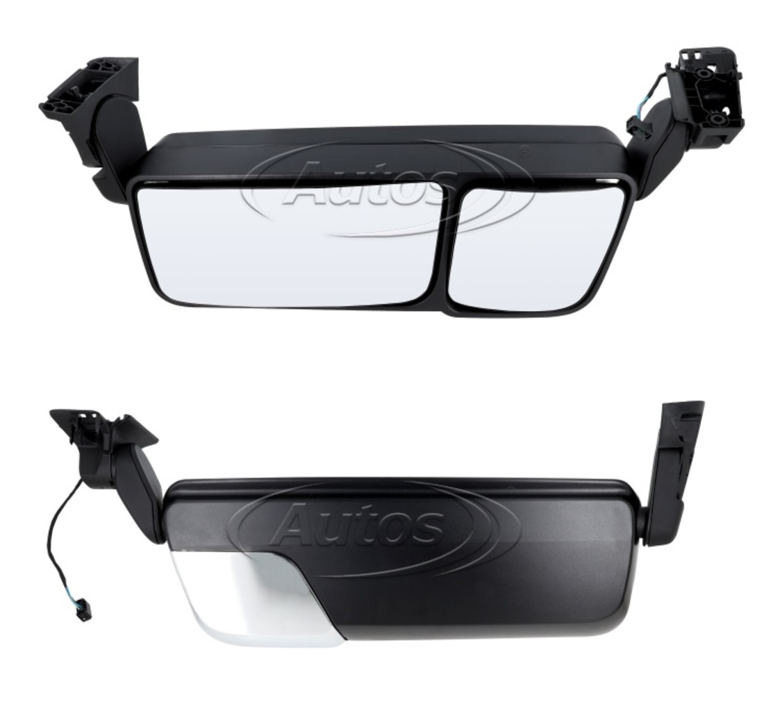 Zrcadlo hlavní dvojité 24V R1200/R300 L MERCEDES Actros MP4, Arocs