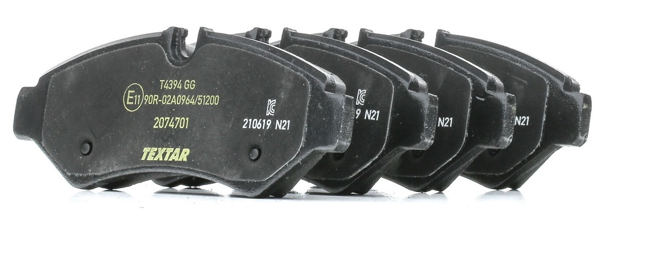 Deska brzdová 20747 Textar 149x56x20 ZN MERCEDES Sprinter