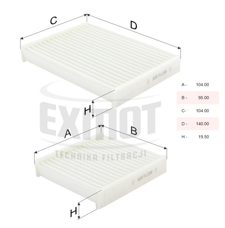 Filtr vzduchu kabiny - sada SCANIA G New Generation G280-G500 DC09 127 od 06.2017