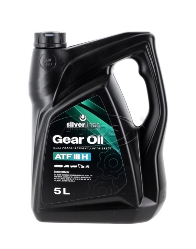 Olej převodový automat SILVERLINES ATF III H polosyntetický, 5 l