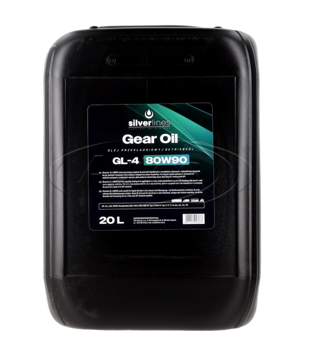 Olej převodový SILVERLINES GEAR OIL GL-4 80W-90 hypoidní, 20 l