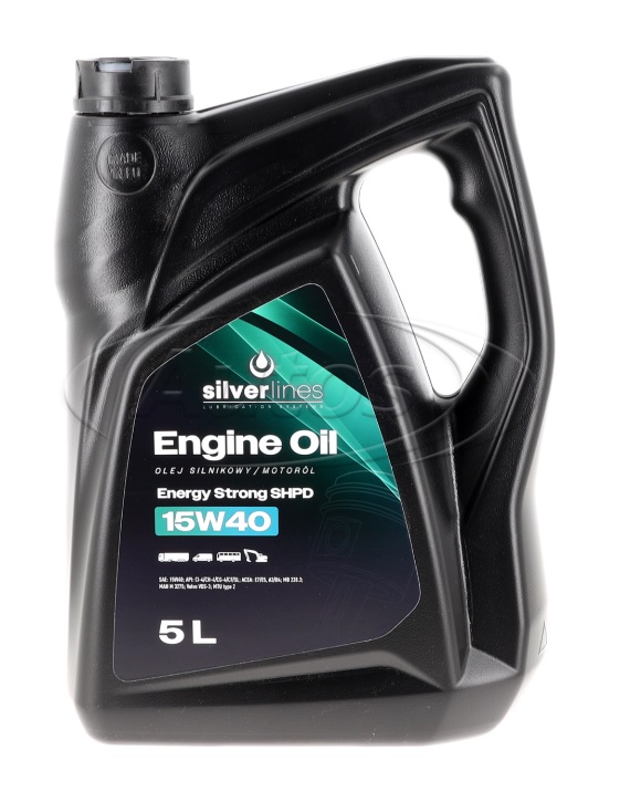 Olej motorový SILVERLINES ENERGY STRONG 15W-40 SHPD, 5 l