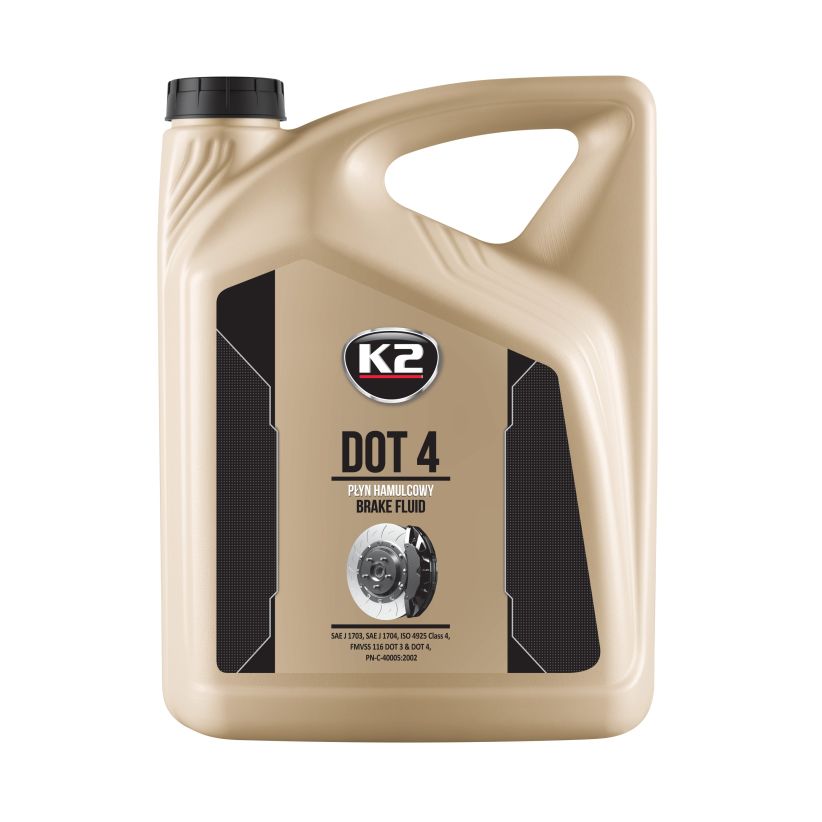 Kapalina brzdová DOT4 K2 Brake Fluid 5 l