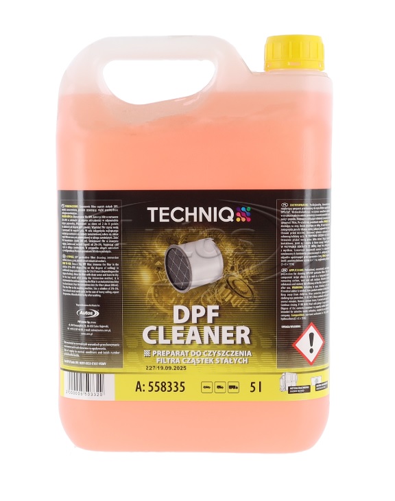 Přípravek na mytí filtru pevných částic DPF TECHNIQ DPF Cleaner, 5 l