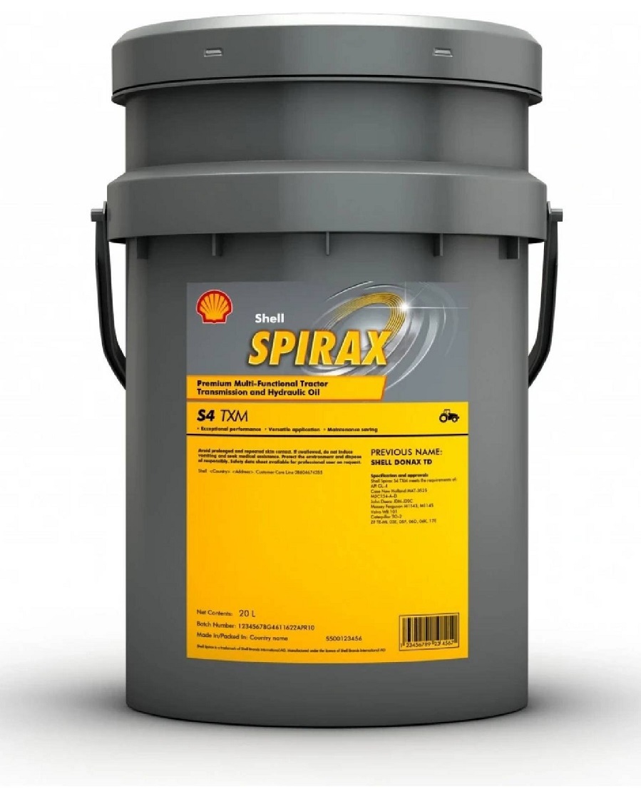 Olej převodový SHELL SPIRAX S4 TXM UTTO 10W-30, 20 l