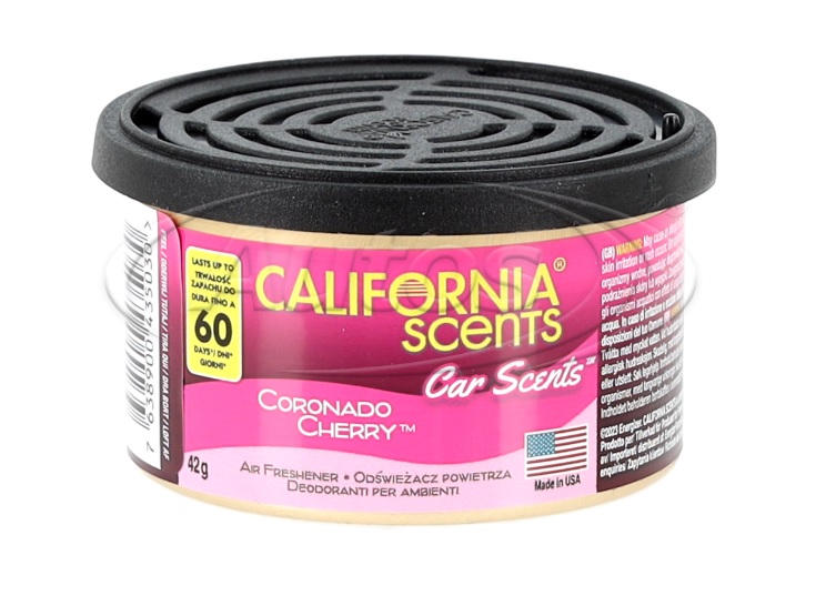 Osvěžovač vzduchu do auta "CALIFORNIA SCENTS" Coronado Cherry, 42g