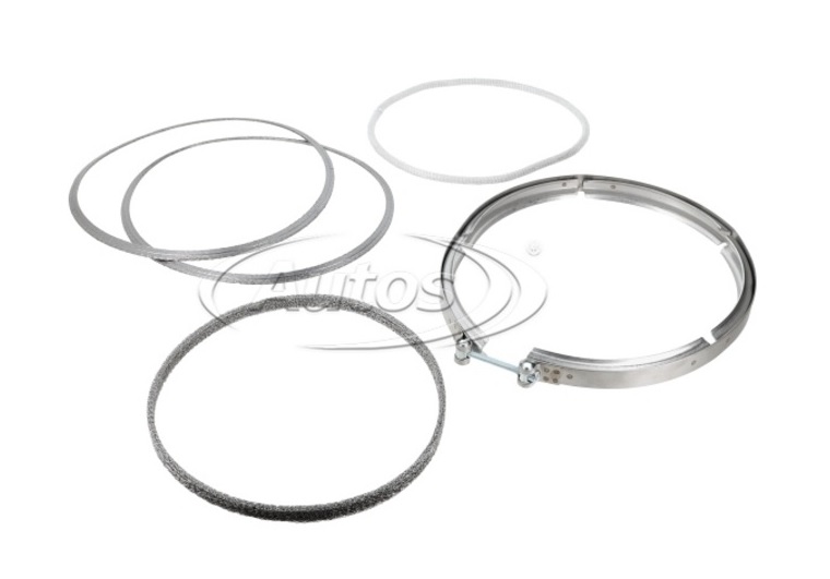 Sada montážní filtru pevných částic DPF s těsněním DAF XF106 Euro 6