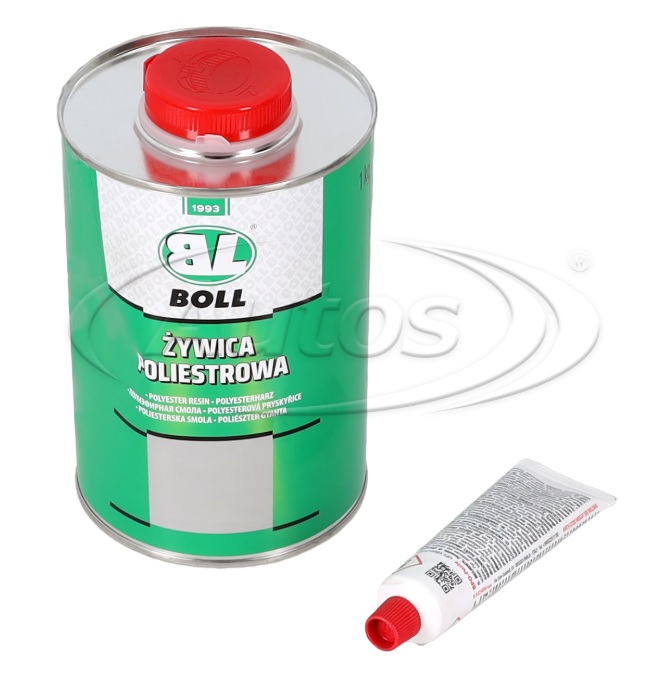 Pryskyřice polyesterová BOLL 970g s tvrdidlem 30 g