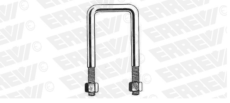 Třmen pera 220x90 x maticemi M20x1,5 IVECO T.Star, T.Tech, E.Tech, Cursor