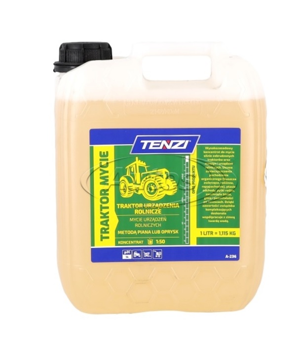 Přípravek na mytí traktorů a zemědělské techniky TENZI "TRACTOR WASH" koncentrát, 5 l