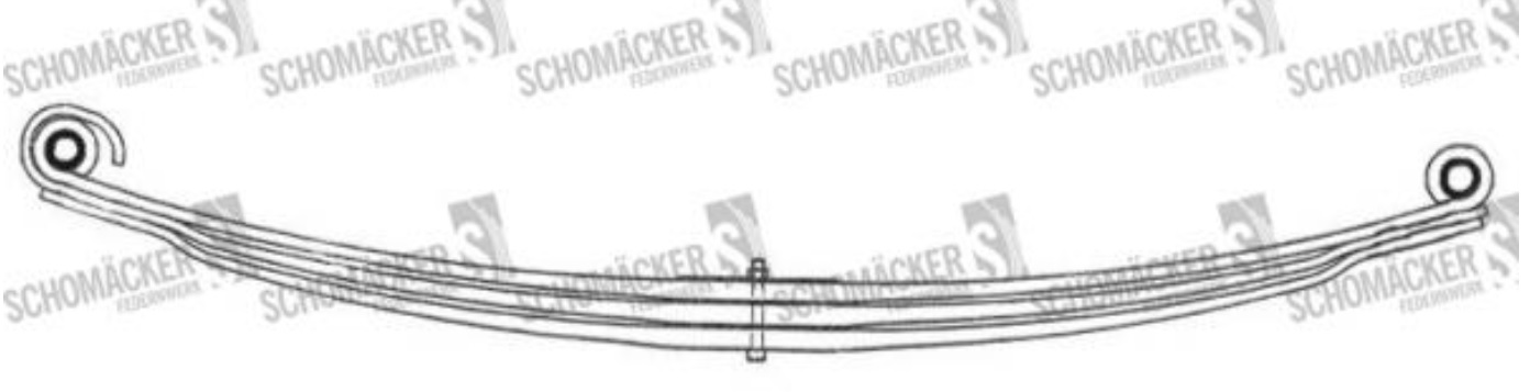 Pero listové 795/795 3 listy PN VOLVO FH12/FH16,. FM12, FM7