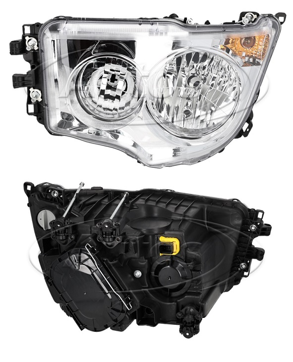 Světlomet hlavní /H7,H1,PY21W, W5W/ L MERCEDES Antos od 07.2012, Arocs od 01.2013