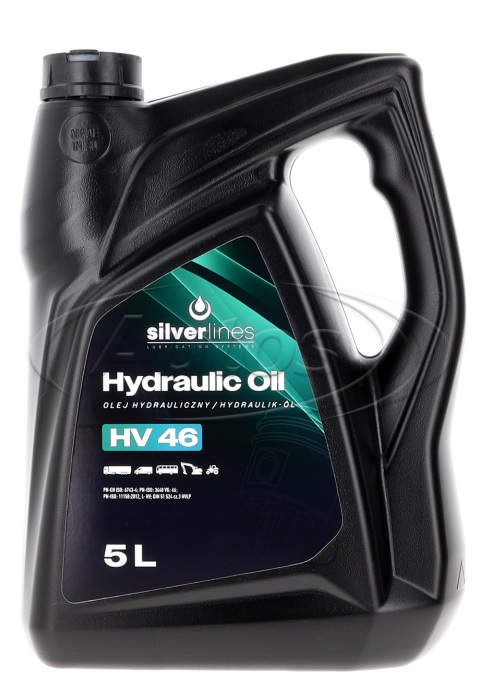 Olej hydraulický SILVERLINES HYDRAULIC HV 46, 5 l