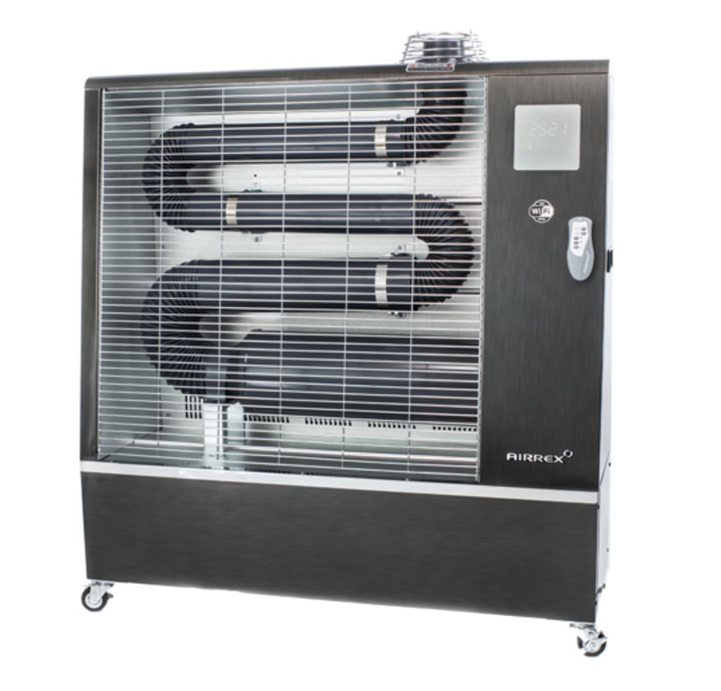 Zářič tepelný - olejový 15 kWh/ 80W/ 95x30,5x101cm /1500m3