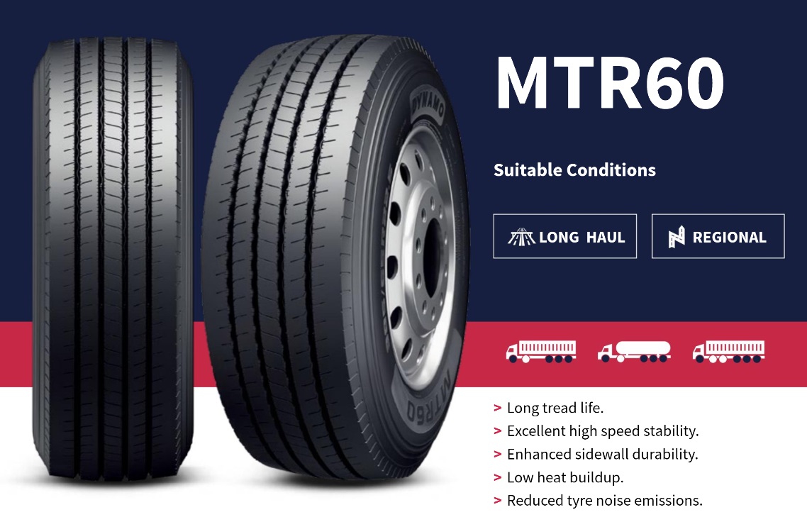 Pneumatika nákladní 385/55 R22,5"  MTR60  160K  M+S 3PMSF / vodící - návěsová