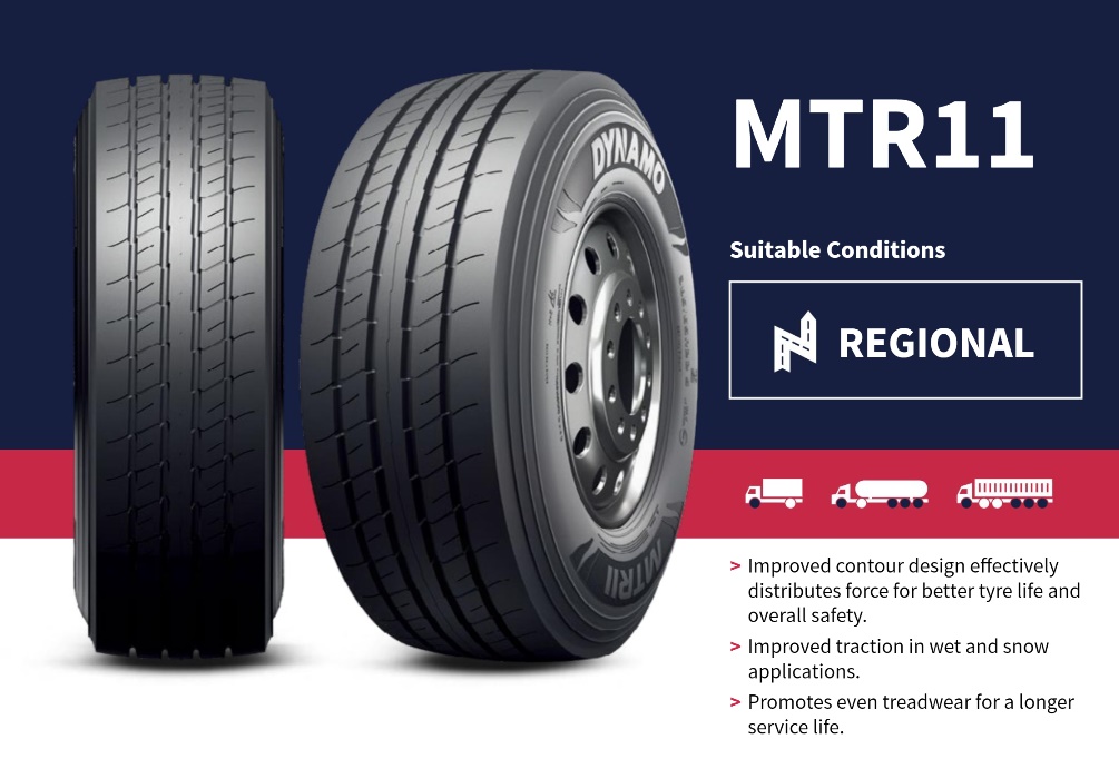 Pneumatika nákladní 385/55 R22,5"  MTR11  160K(158L)  M+S 3PMSF / vodící + návěsová