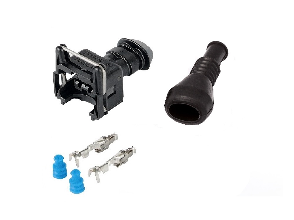 Sada opravárenská 2 pól. zástrčky 2PK1 + manžeta, DAF, MERCEDES, RVI, SCANIA, VOLVO