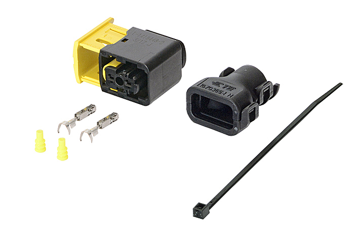 Sada opravárenská 2 pól. MCP1.5K 180° černá MERCEDES, VOLVO FH/FM