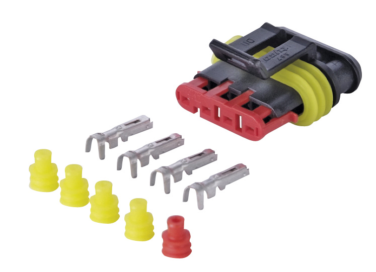 Sada opravárenská 4 pól. zástrčky Super Seal IVECO E.Cargo, E.Tech, E.Star, Stralis