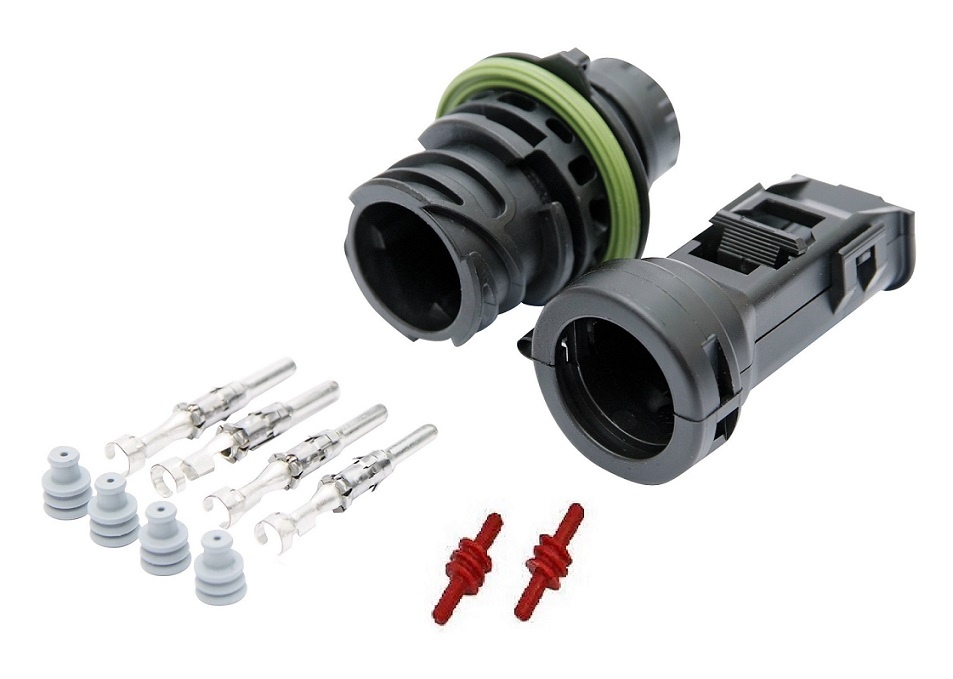 Sada opravárenská 4 pól. zásuvky se svorkou 180° - univerzální MERCEDES