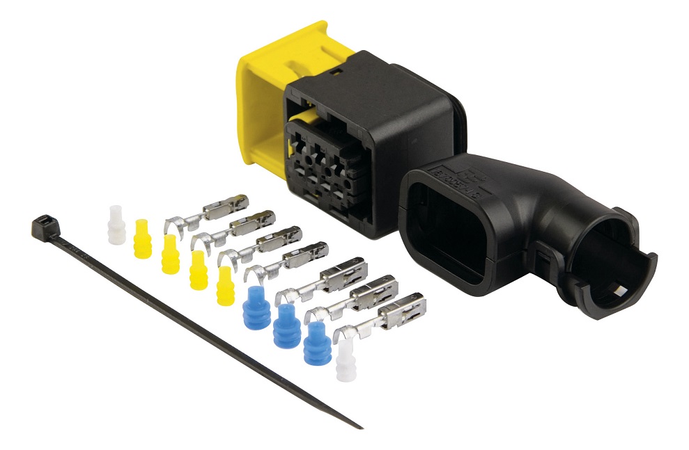 Sada opravárenská 7 pól. zástrčky MCP + adaptér 90° DAF XF105, MERCEDES Actros, Antos, Aro