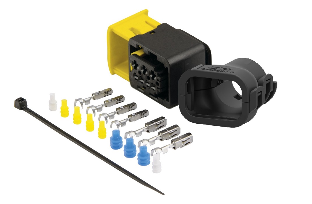 Sada opravárenská 7 pól. zástrčky MCP + adaptér 180° DAF XF106, MERCEDES Actros, Antos, Ar