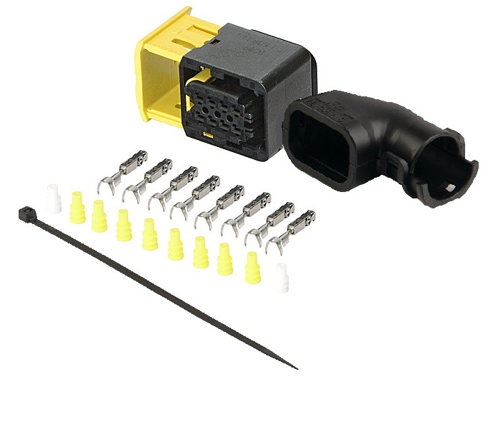 Sada opravárenská 8 pól. zástrčky MCP1.5K  90° DAF CF/XF, IVECO E.Cargo, Stralis, X Way, T