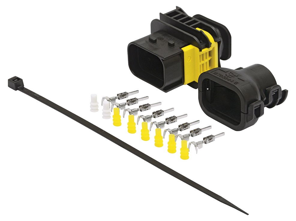 Sada opravárenská 8 pól. zásuvky MCP 1.5K 180° MERCEDES Actros,Antos,Arocs, DAF LF/CF/XF