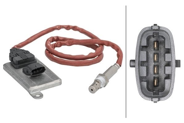 Snímač výfukových plynů NOx 915mm před katalyzátor DAF XF105 od 10.2005, CF75/CF85 do 2013