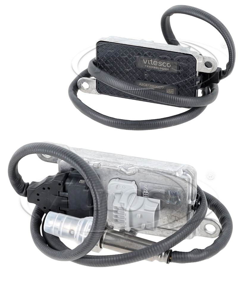 Snímač výfukových plynů NOx 890mm za katalyzátor MERCEDES Actros MP4/MP5, Antos, Arocs, At