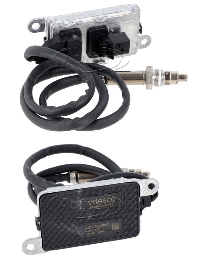 Snímač výfukových plynů NOx 890mm za katalyzátor SCANIA L,P,G,R,S/ P,G,R,T DC07.101