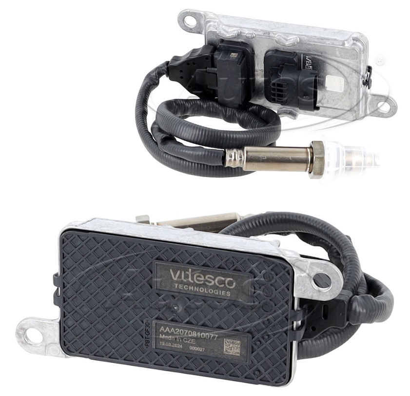 Snímač výfukových plynů NOx 590mm za katalyzátor RVI C//T, VOLVO FH16,FM/FH, FMX, FL III