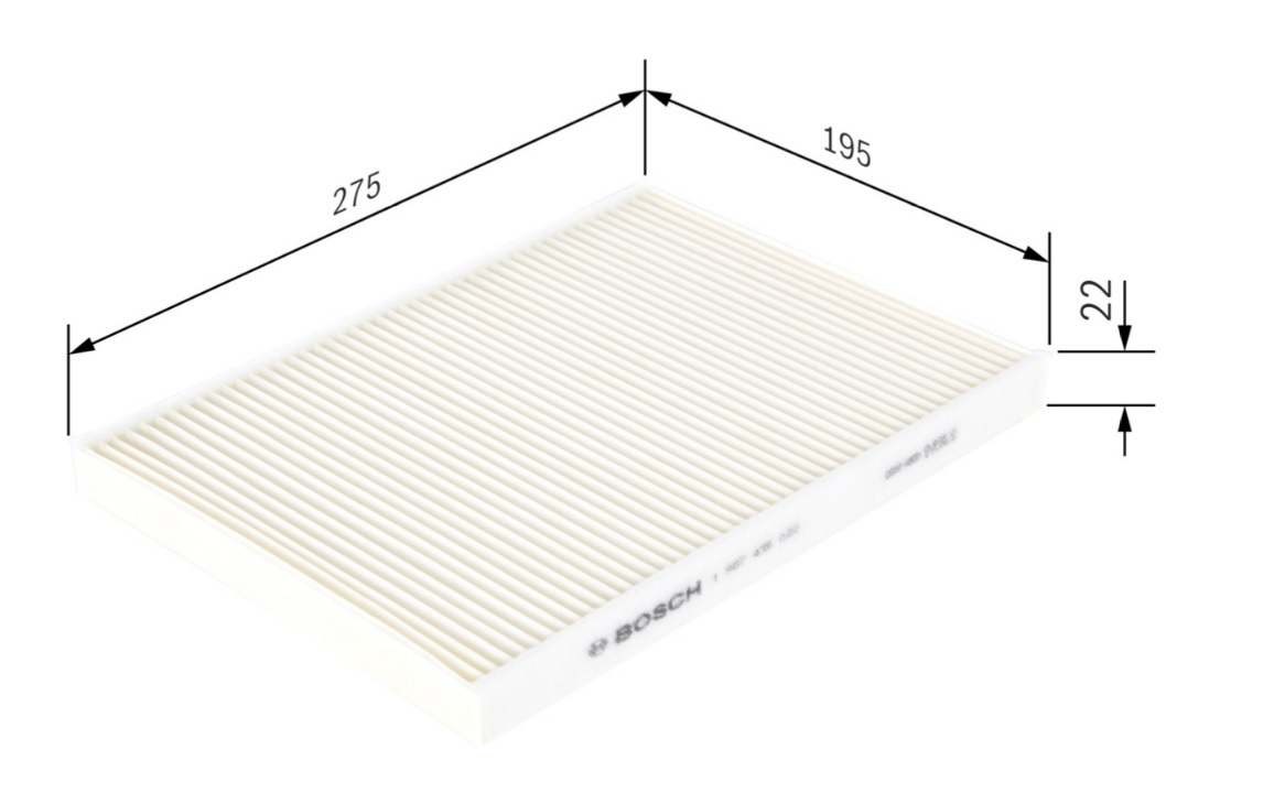 Filtr vzduchu kabiny vnější RVI série C/K/T Euro 6 od 01.2013