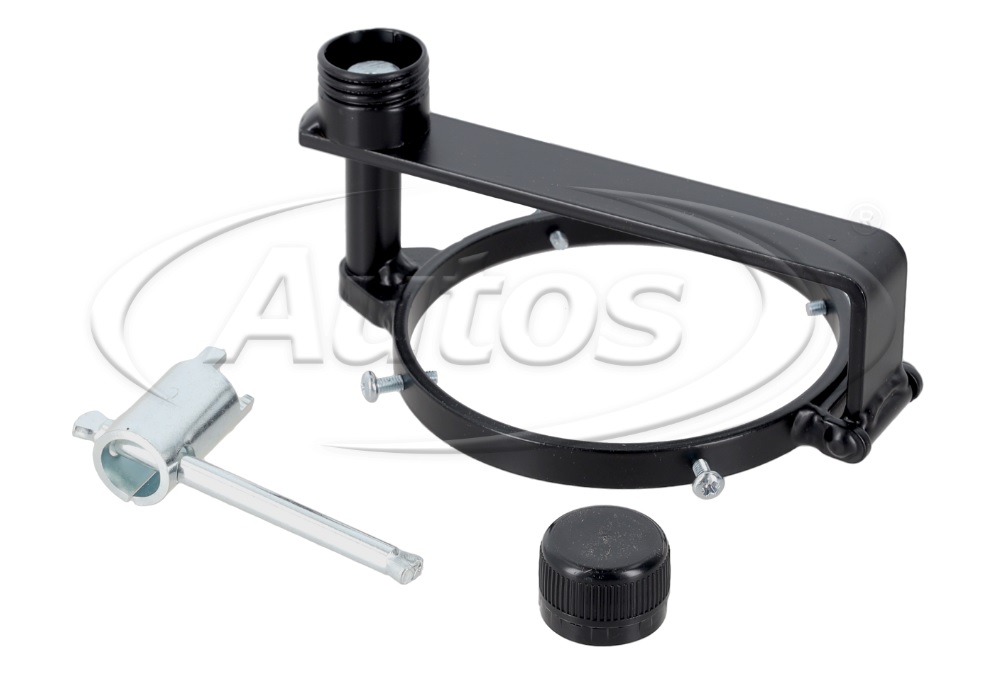 Zábrana bezpečnostní uzávěru palivové nádrže 80mm - na speciální trojzubý klíč