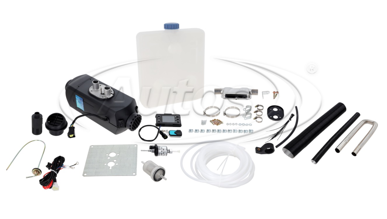 Topení nezávislé teplovzdušné se zásavbovou sadou a příslušsntvím 12V HEATAL 2,0kW