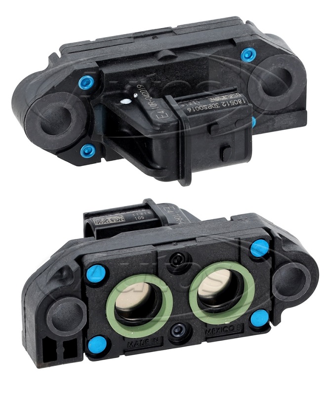 Snímač tlaku výfukových plynů DAF XF/CF, RVI C/D od 2013, VOLVO FH III/FH16 III/ FMX III