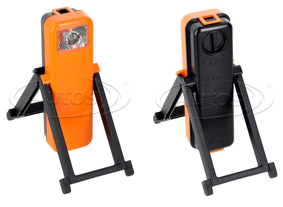 Svítilna výstražná bílo-oranžová pro ADR/GGVS  /90x208x30/