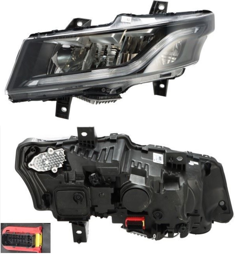 Světlomet hlavní FULL LED L IVECO S-Way od 2019, T-Way od 2021