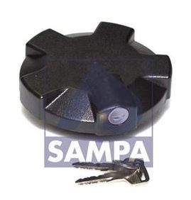 Uzávěr palivové nádrže 80mm uzamykatelný RVI Magnum, Kerax, Midlum, VOLVO FH