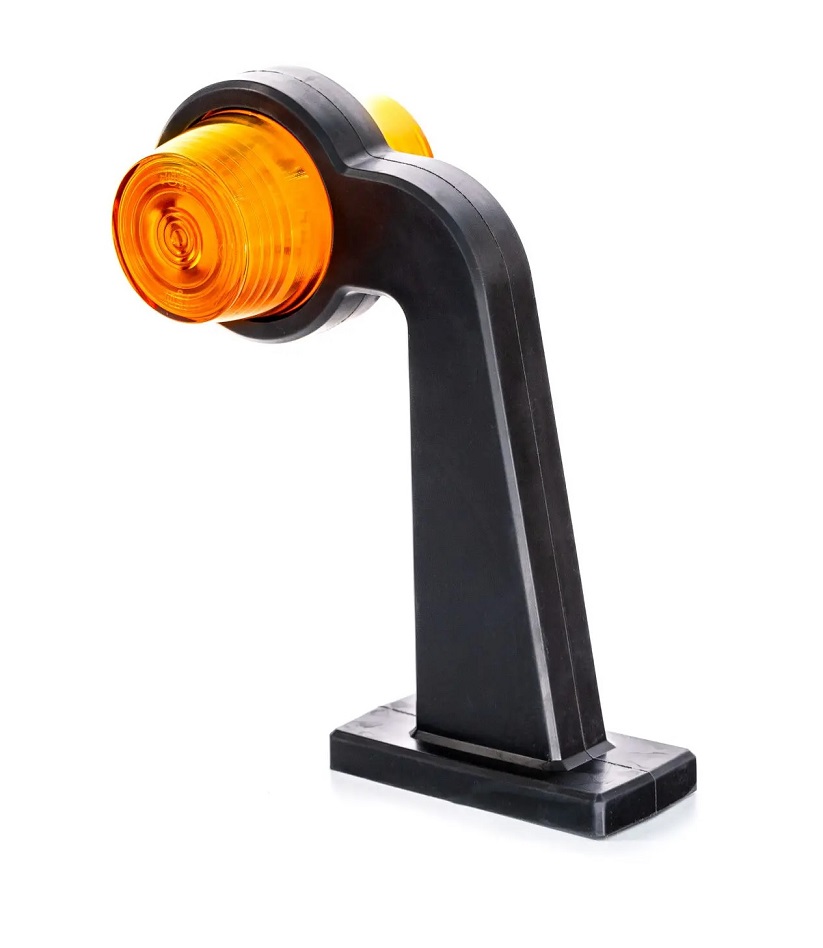 Svítilna poziční - tykadlo L/P 12V/24V LED o/o dlouhá, retro verze, kabel 0,3m