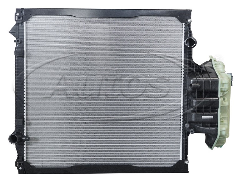 Chladič vody 920x938x42 s expanzní nádrží a rámem MAN TGA ,TGS, TGX