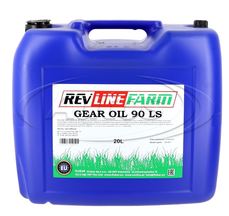 Olej převodový REVLINE FARM GEAR OIL 90 LS, 20 l