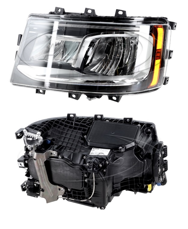 Světlomet hlavní s denním svícením /H7/H7,H21W,LED/ L SCANIA R500/S580/S730 od 2017