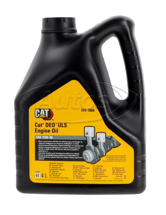 Olej motorový CATERPILLAR CAT DEO ULS 15W-40 LOW SAPS, 4 l