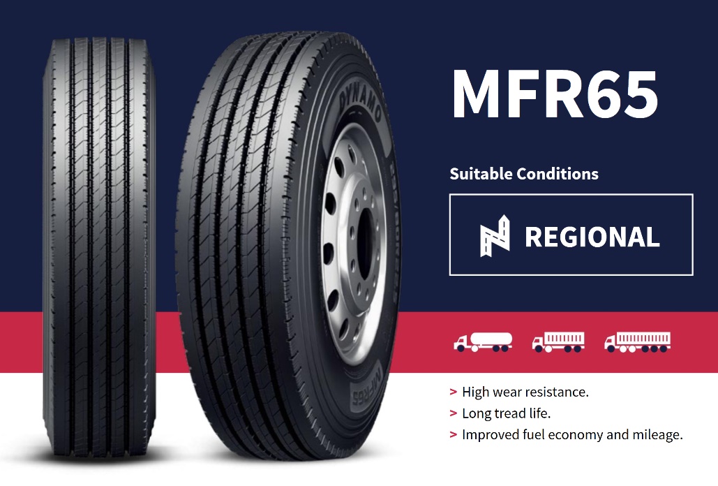 Pneumatika nákladní 295/80 R22,5"  MFR65  154/149M  M+S 3PMSF /  vodící + návěsová